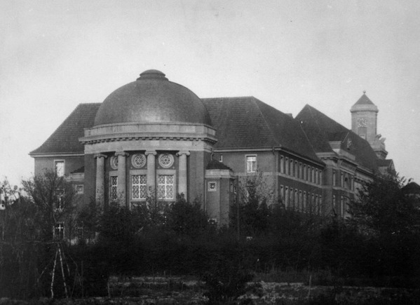 Historische Ansicht des Landgerichtsgebäudes